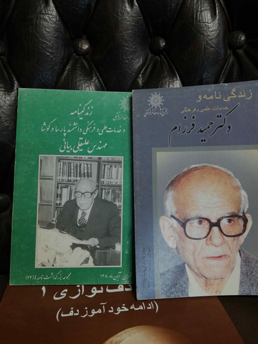 زندگینامه حمید فرزام و علیقلی بیاتی
