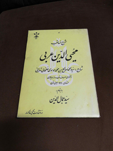 شرح مناقب محی الدین عربی